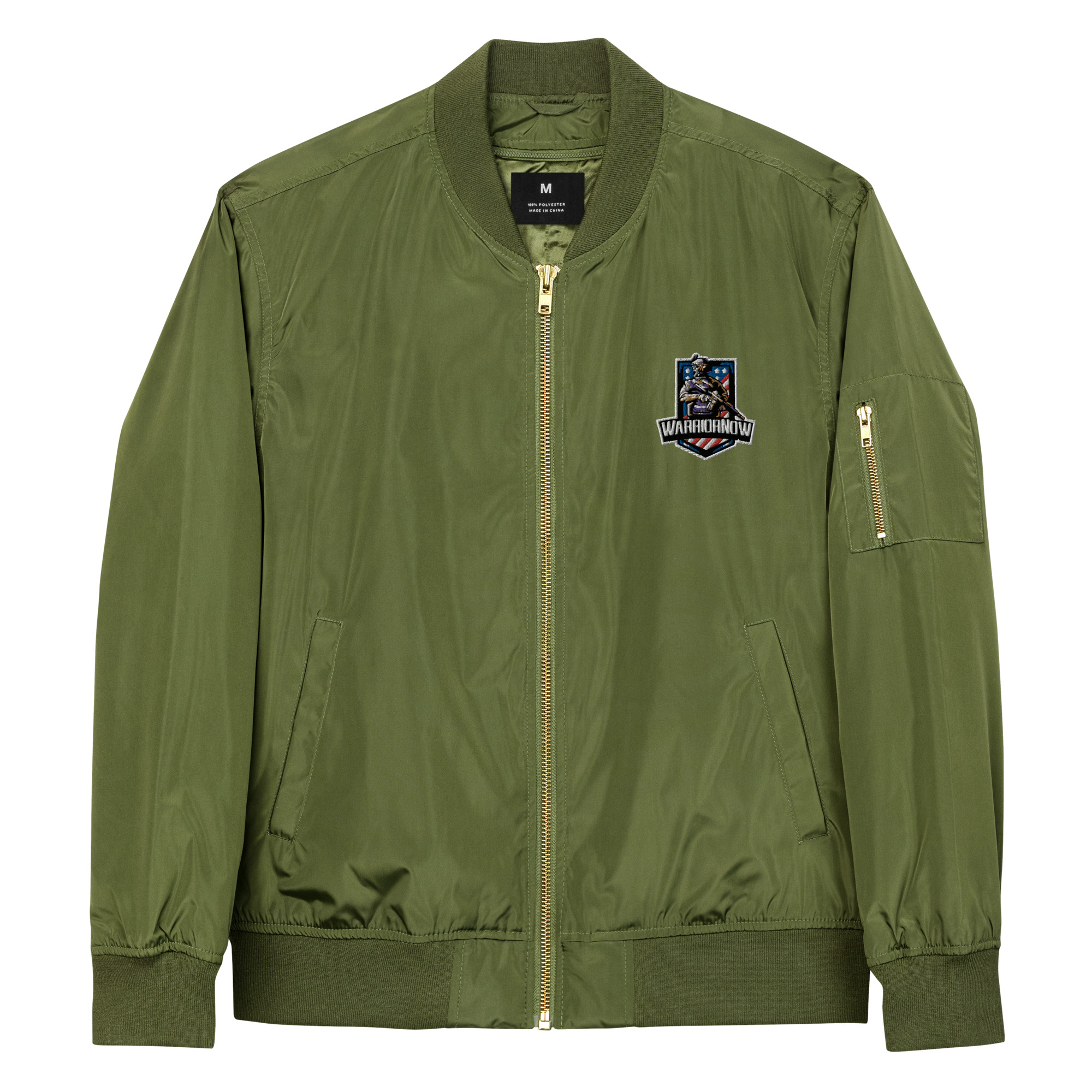 Premium recycled bomber jacket - WarriorNOW